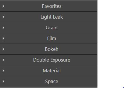  fotophire textures types