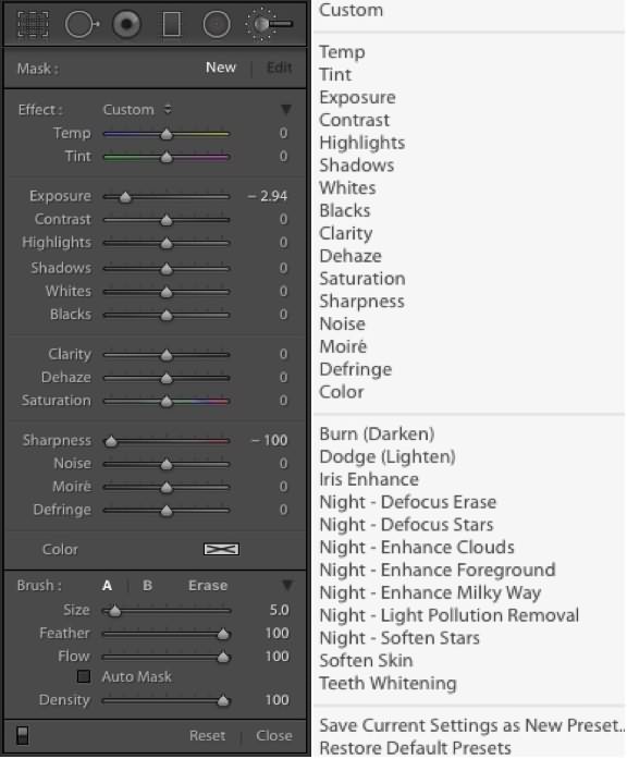  Lightroom Classic Brush Size