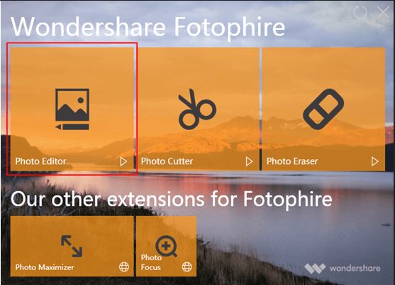 Add Text to Image - Start Fotophire Editing Toolkit