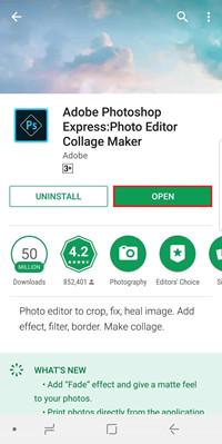 Apps to Fix Blurry Pictures - Adobe Photoshop Express