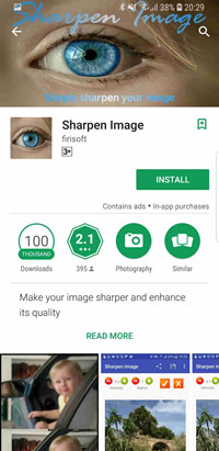 Apps to Fix Blurry Pictures - Sharpen Image