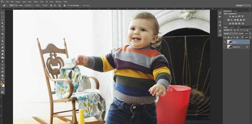 How to Create Blurred Photo Background - Adjust the Strength of Blurry Effect