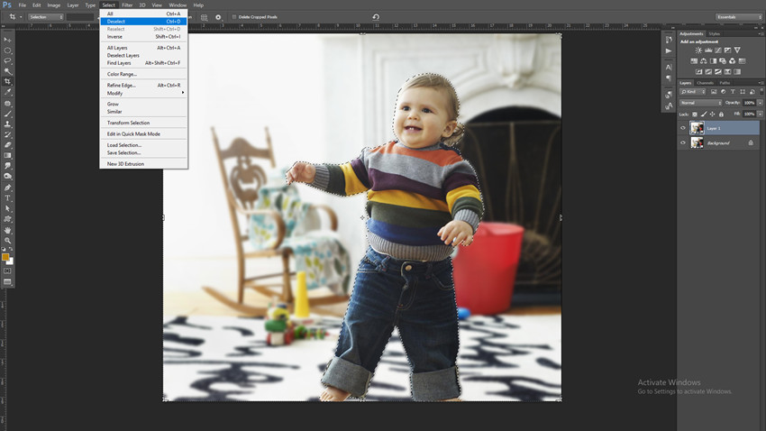 How to Create Blurred Photo Background - Compare Before and After Effects