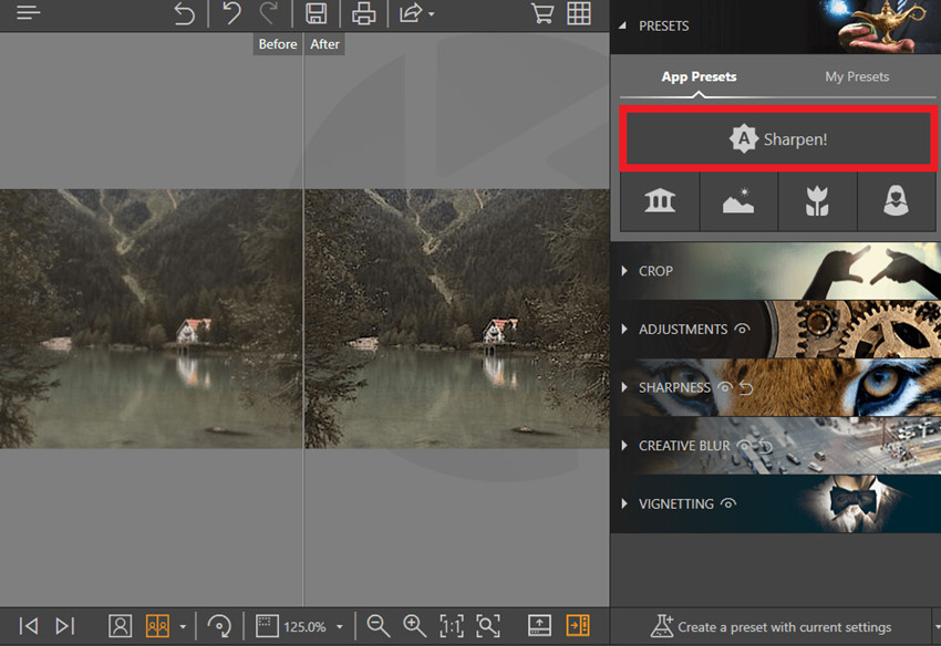 How to Fix Out-of-Focus Photos - Sharpen Image in One Click