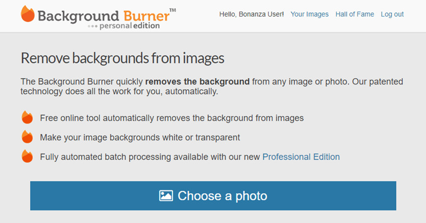 Use Online Photo Editor to Change Background Color to White - Background Burner