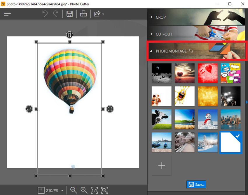 Use Online Photo Editor to Change Background Color to White - Photomontage