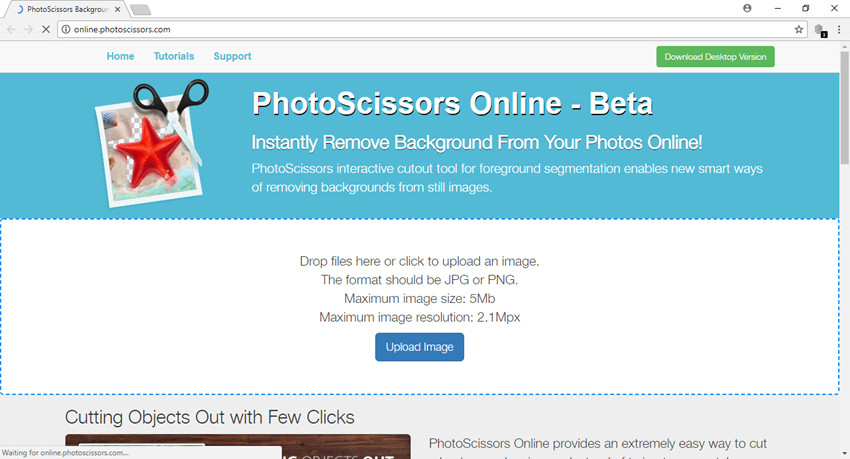 Remove Background from Image - Photoscissors