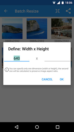 Resize JPG - Android JPG Resizing App