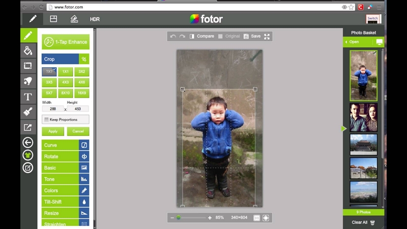 How to Edit Photos on PC - Fotor