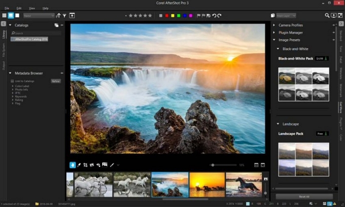 Photo Editor for Windows 7 - Corel AfterShot Pro3 