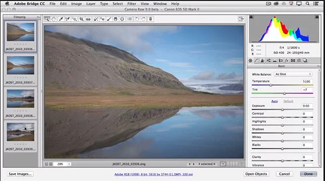 Photo Editor App for PC - Adobe camera Raw 