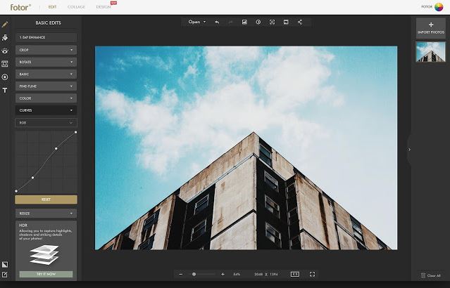 Photo Editor for PC - Fotor 