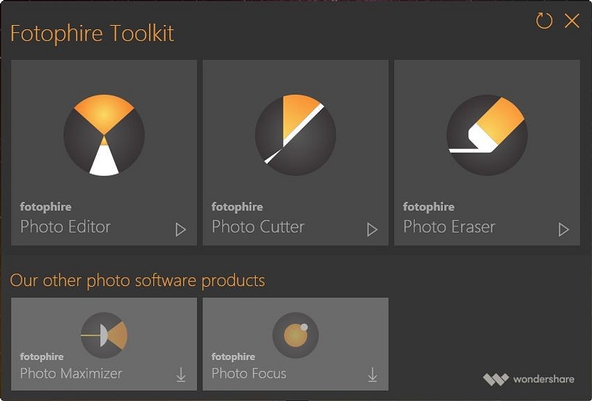 Windows 10 Photo Editor - Download the Fotophire Editing Toolkit