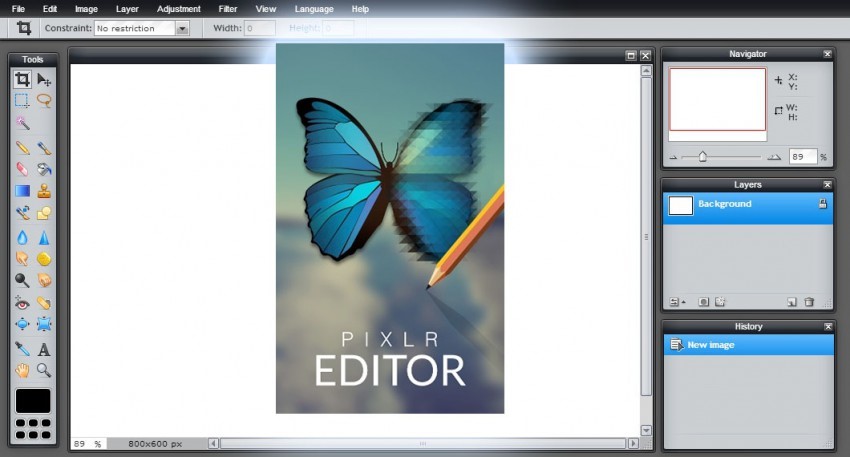 Windows 10 Photo Editor - Pixlr 