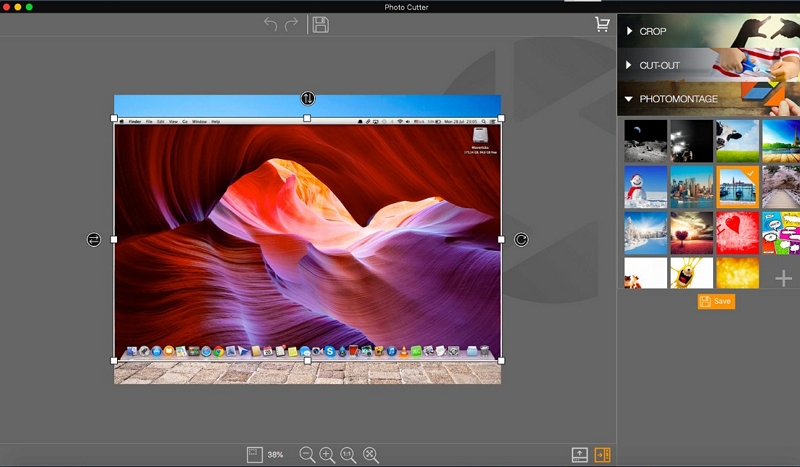 How to Edit Pictures on Mac-Create a Photo Montage of the Screenshot 