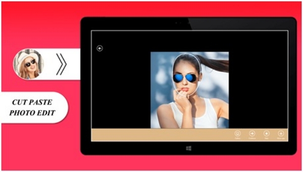 Cut Paste Photo Editor for PC-Cut out the Photo