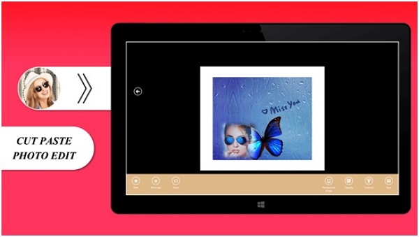 Cut Paste Photo Editor for PC-Adjust the Photo  