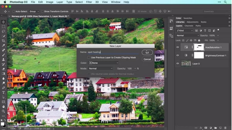 Photoshop App for PC-Create a New Layer
