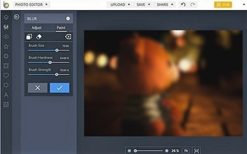Helpful Blur Photo Editor - BeFunky