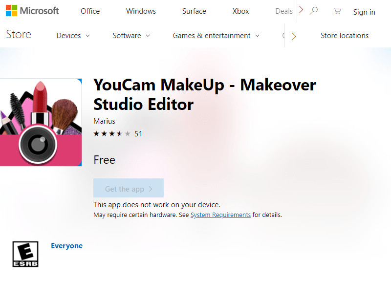 Face Makeup Editors - Youcam Mkaeup Editor