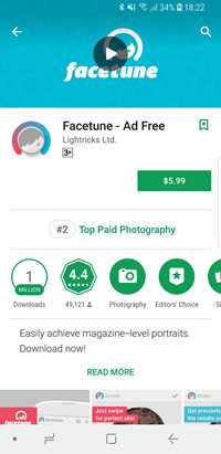 Face Makeup Editors - FaceTune