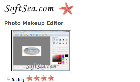 Face Makeup Editors - Photo Makeup Editor Softsea