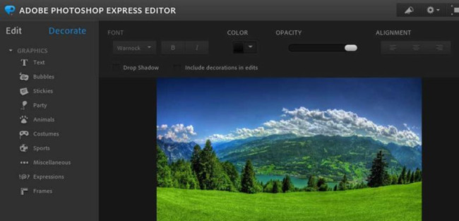 Free Photo Editor Software and Apps - Adobe Photoshop