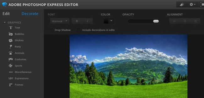 adobe photo editor free download mac