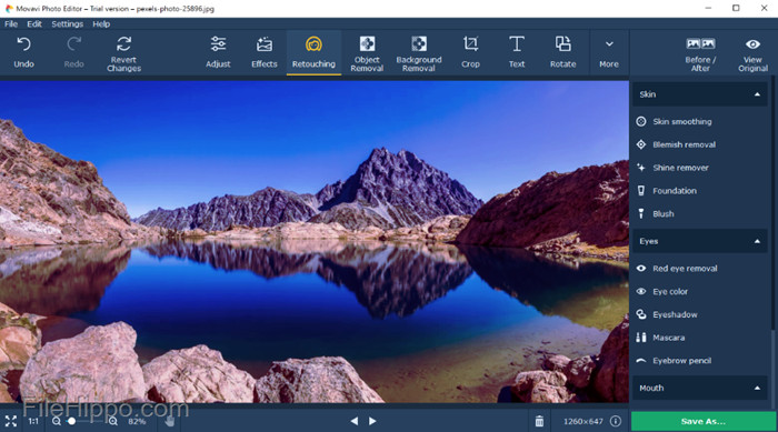 Most Helpful Deblur Software - Movavi Photo Editor