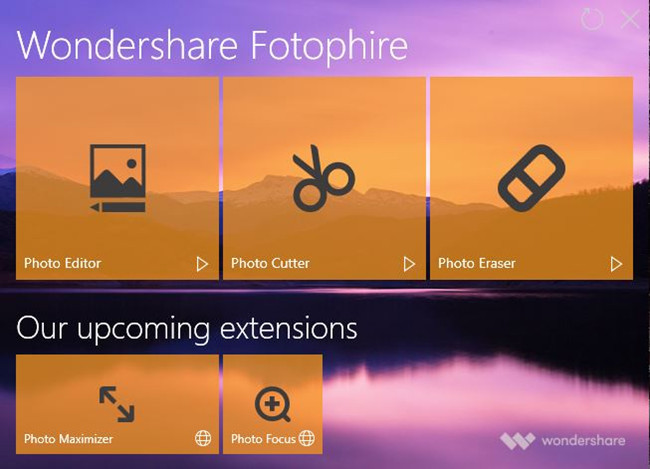 New Photo Editor Software & Apps - Wondershare Fotophire Editing Toolkit