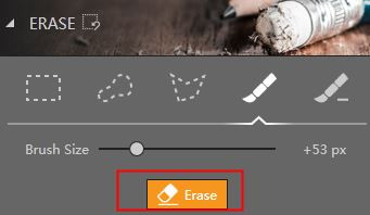 What's the Perfect Photo Background Changer - CLick Erase Button