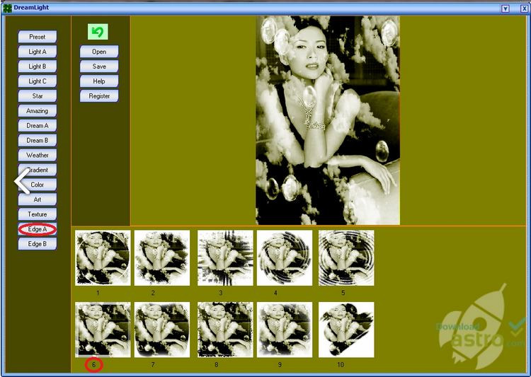 Photo Background Changer Software for Windows 7 - DreamLight Photo Editor