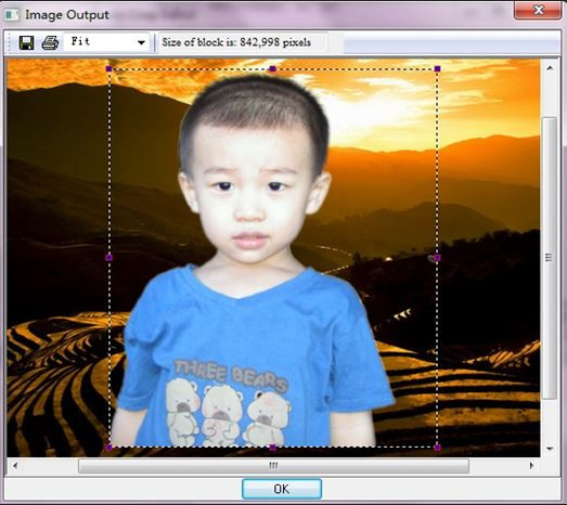 Photo Background Changer Software for Windows 7 - Photo Crop Editor