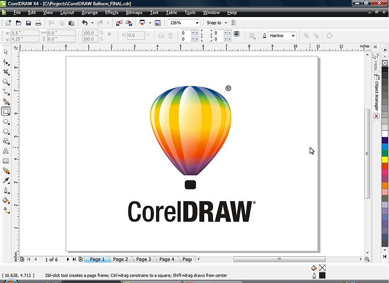 save an image with a transparent background in corel x4