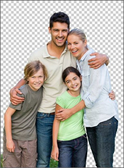 Photo Cutter and Background Changer - Display Transparent Background