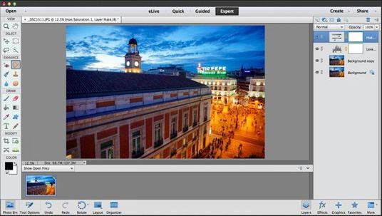 Photo Effect Editor Programs and Apps - Photoshop Elements
