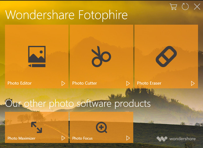 Photo Squarer Apps - install and Start Fotophire Editing Toolkit