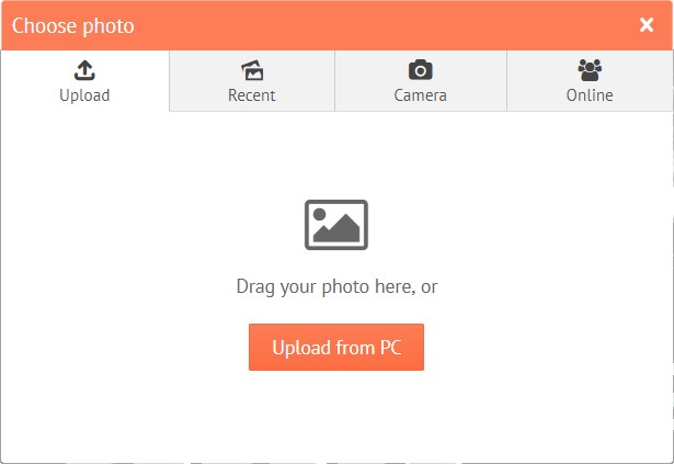 Add Filter to Photo - Drag the Picture to Selected Photograph