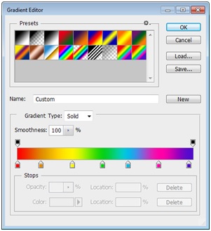 Rainbow Effect -Create the Gradients of the Colors 