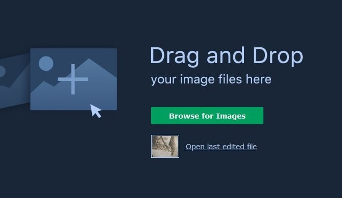 Heart Filter - Drag and Drop the Image file 