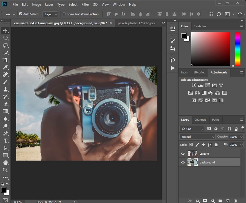 How to Use Photoshop to Apply Background Effect on Your Photos