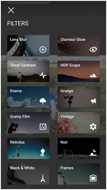 Photo Filters -  Snapseed 