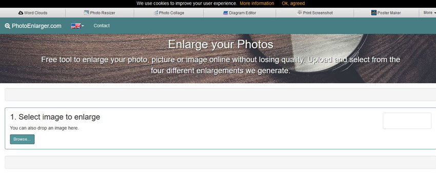 How to Blow up Pictures - Visit Online Photo Editor