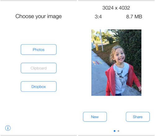 How to Increase DPI of Images - Start App and Add Image to App