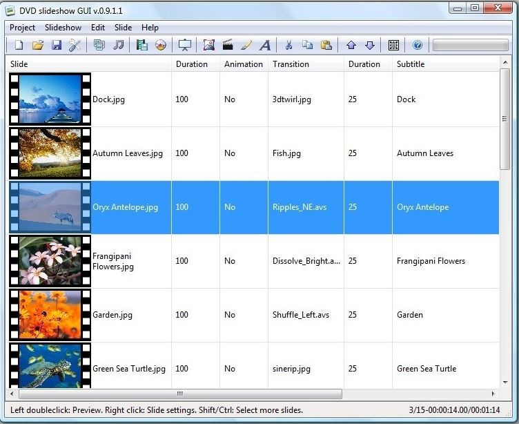Photo to Video Converters in 2018 - DVD Slideshow GUI