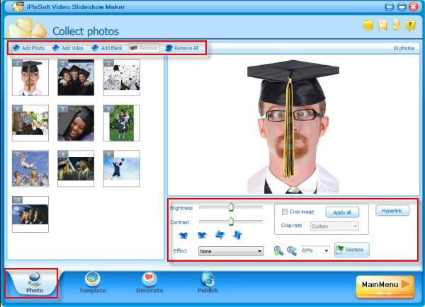 photo to video maker software for windows 7