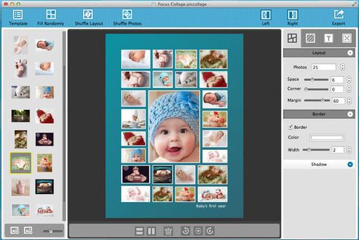 Instagram Collage Maker - Pic Collage for Mac 