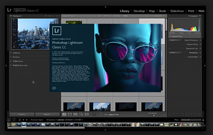 YouTube Photo Editor - Adobe Lightroom CC