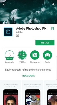 How to Remove Stickers on Snapchat - Install Adobe Photoshop Fix App