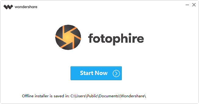 Get Started with Fotophire - Finish Installation